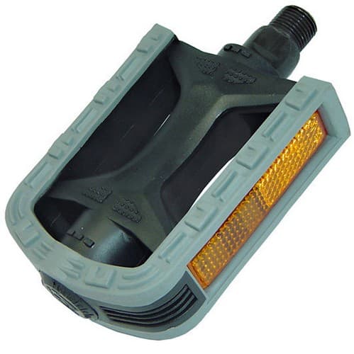 PEDAL BICOLOR NY 1/2 SUECO CINZA ROYAL CICLO