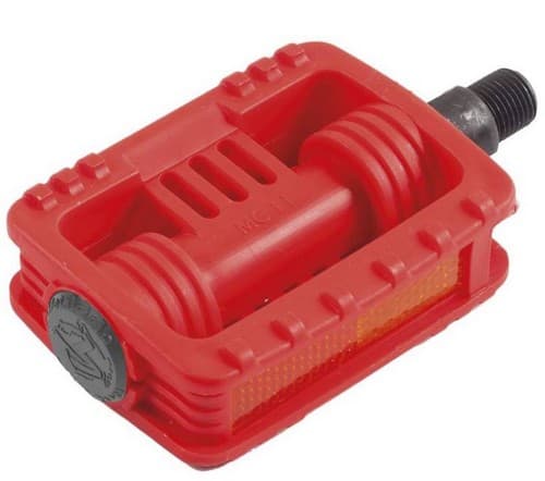 PEDAL 1/2 NYLON MIRIM SUECO VERMELHO METALCICLO