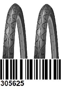 PNEU 24X1.95 SLICK K-838 PRETO KENDA