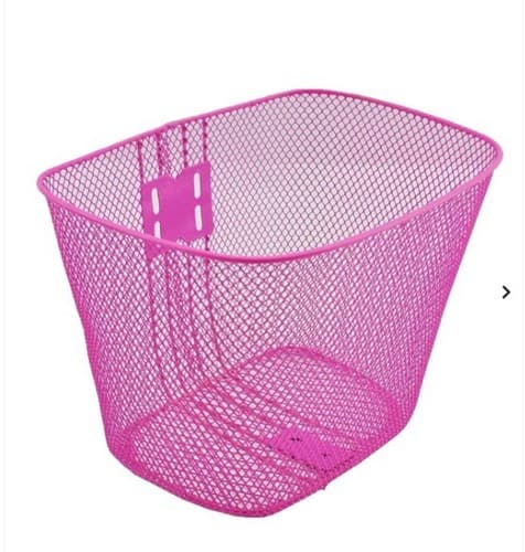 CESTA  ARAME 20 C/HASTE ROSA