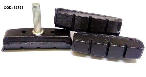 SAPATA DE FREIO PINO PRETO PACO
