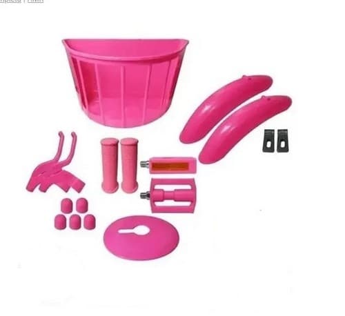 KIT ACESS 16 ROSA C/CESTA/PEDAL AMR