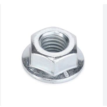 PORCA 15 3/8 P/EIXO COM FLANGE