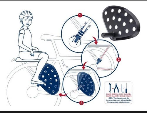PEDALEIRA COM PTOTEÇÃO KALF