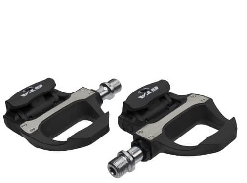 PEDAL CLIP ROAD ALUM PRETO ROL. GTA