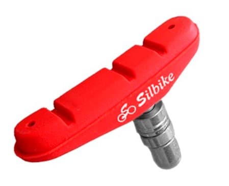 SAPATA DE FREIO ORBI.VERMELHA SILBIKE ST16-2