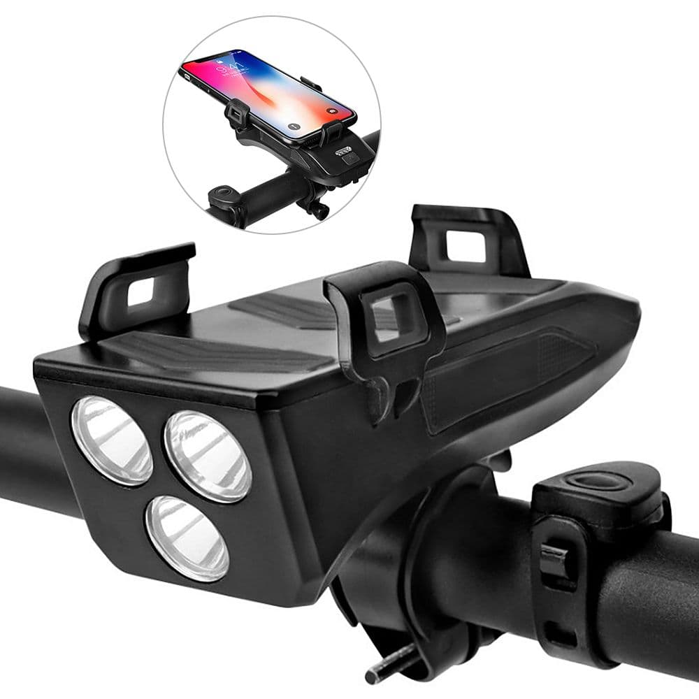 SUPORTE P/CELULAR COM LANTERNA E BUZINA (CL-5501)