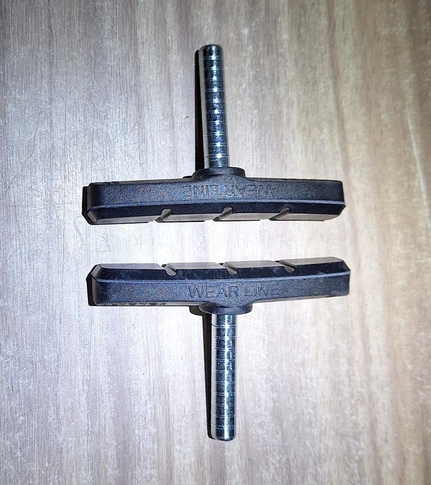 SAPATA DE FREIO PINO TIPO SCS 70MM PRETO TBG