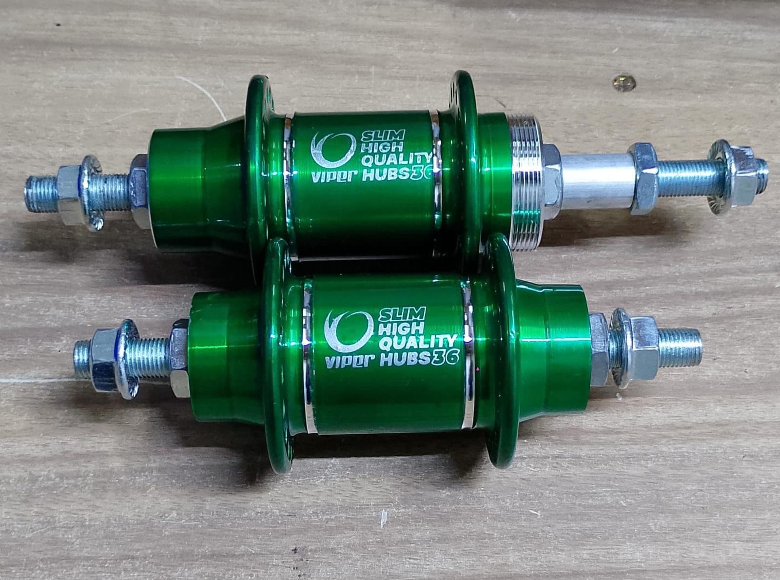 CUBO ALUM 36F C/ROL VERDE VIPER (PAR)