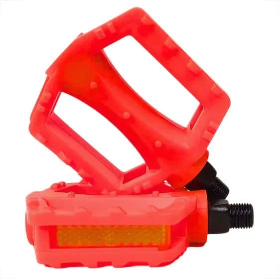 PEDAL 1/2 INFATIL PLAT VERM/NEON