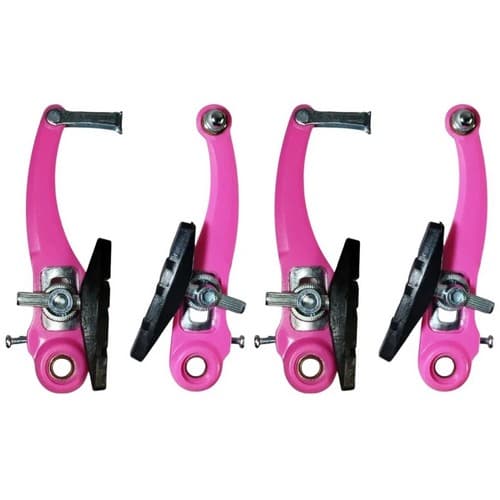 FREIO VBRAKE NYLON PINO ROSA 70MM PACO
