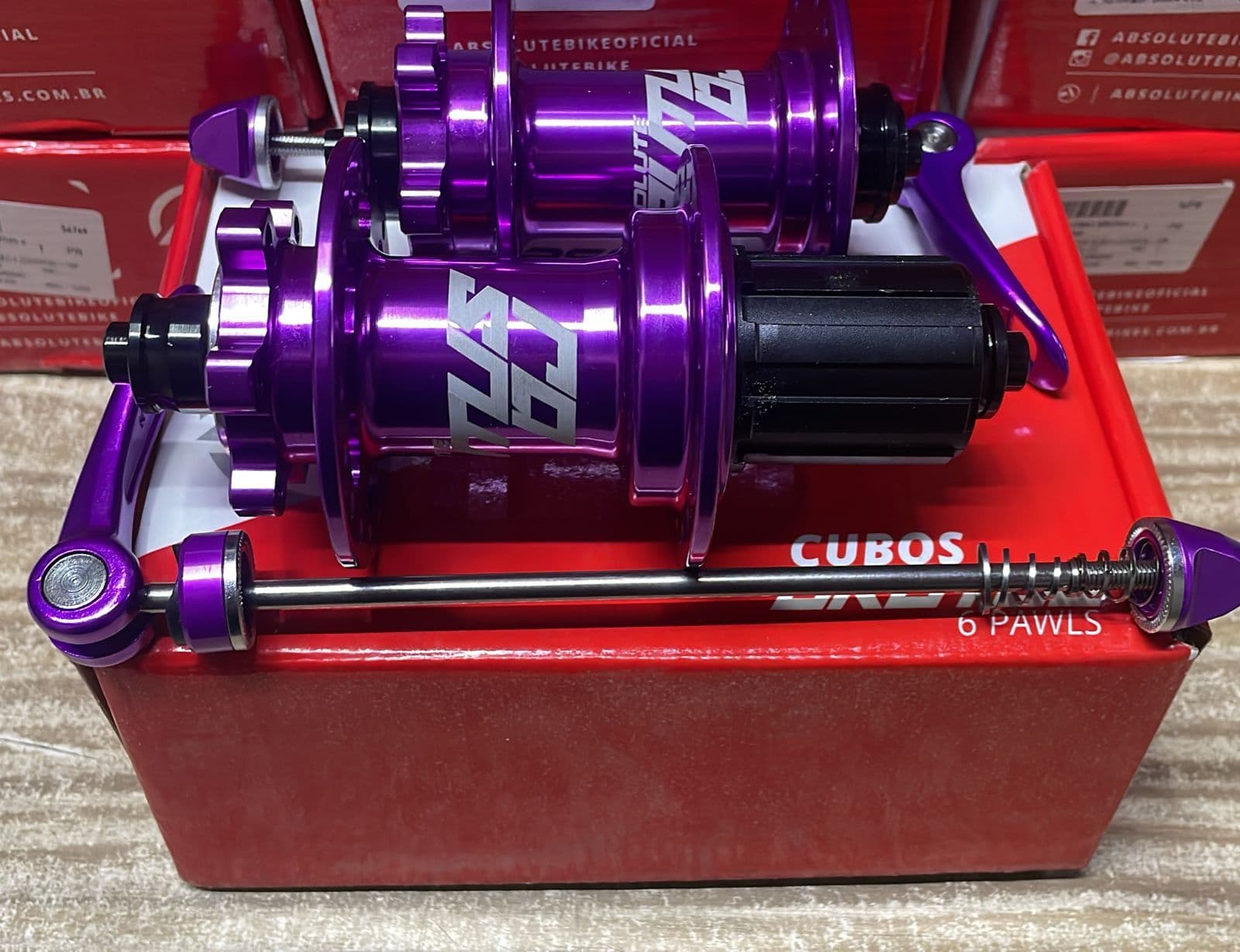 CUBO 36F BRUTUS BARULHENTO ROXO (PAR)