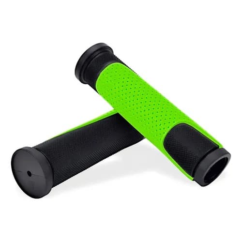 MANOPLA 125MM BORRACHA PTO/VERDE X-PLORE