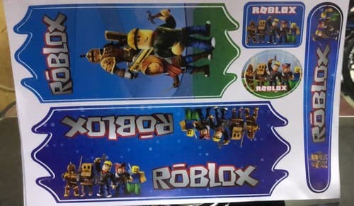 ADESIVO CARTELA ROBLOX
