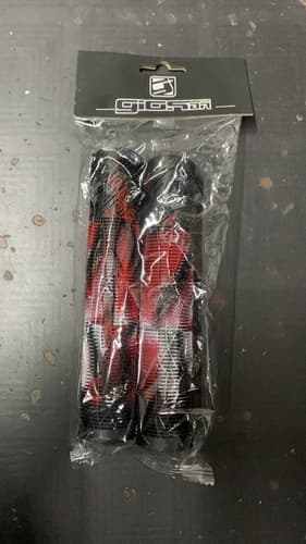 MANOPLA GIOS BMX 058H VERMELHA/BCO